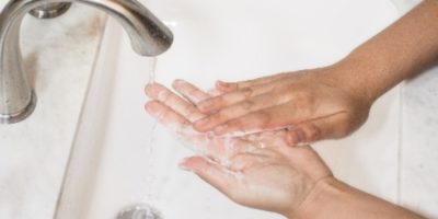 wash hands