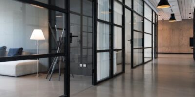 Unoccupied office building